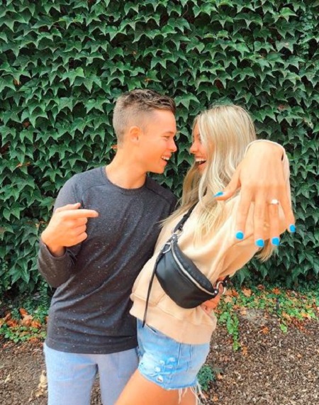 Lev Valerievich Bure and Taylor Hutchison Are Engaged