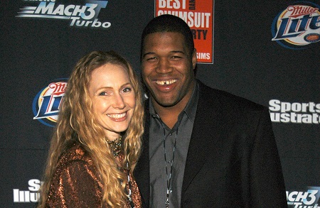 The Former NFL Star, Michael Strahan and His Second Wife, Jean Muggli In 2014