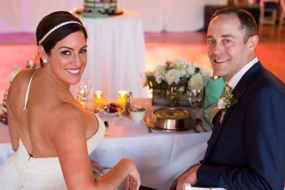 Brad Zibung married Sarah Spain in May 2016.