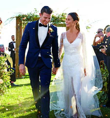 Jamie Chung Marries Bryan Greenberg in a Traditional Jewish ceremony at El Capitan Canyon Resort