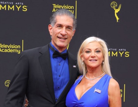 Julie Michaels and Peewee Piemonte attended the 2019 Creative Arts Emmy Award function held in Los Angeles, California.