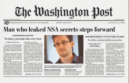 Edward Snowden leaked NSA documents.
