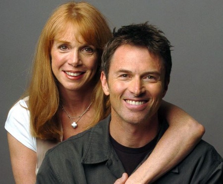 : The actor Tim Daly with his ex-wife Amy Van Nostrand.