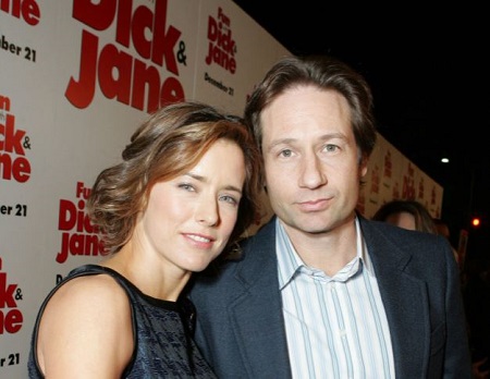 Tea Leoni was previously married to David Duchovny