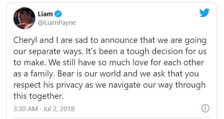 Liam Payne dated Cheryl from 2015-2018.