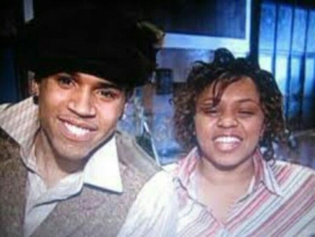 Chris Brown and his sister, Lytrell Bundy.