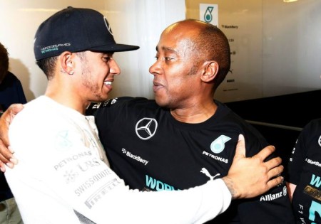 Anthony was Lewis manager when he started in Formula 1.