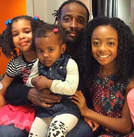  Kiya Cole's Husband Jacob Jackson With Their Three Children Including Skai Jackson