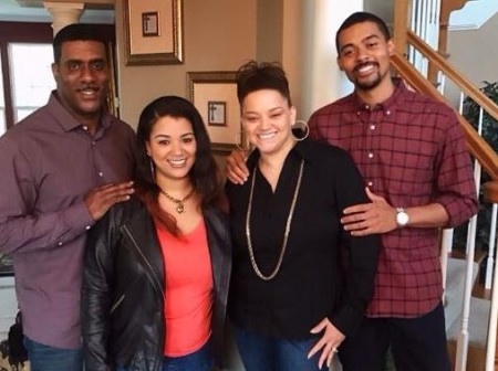Stacy Lattisaw and her husband, Kevin Jackson Sr. share two children.