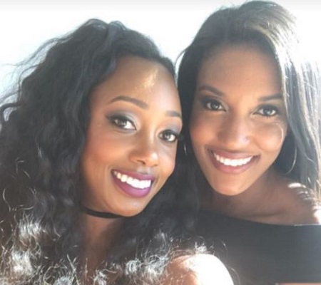 Scottie Pippen's former girlfriend Sonya Roby (left) and daughter Taylor Pippen (left).