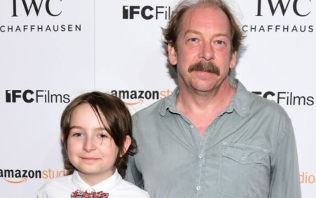 Bill Camp and his wife, Elizabeth Marvel has a son named, Silas.
