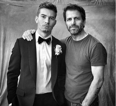 Zack Snyder Along With His Son, Eli Snyder