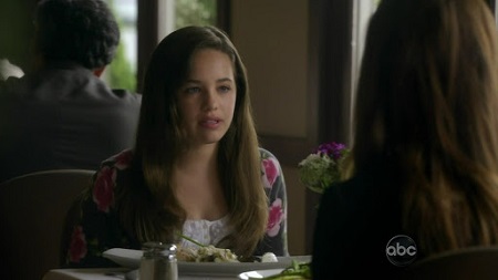 Mary Mouser as Lacey Fleming on Body of Proof