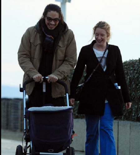 Ludivine Sagnier and Kim Chapiron Spotted Along With Their Daughter, Ly Lan Chapiron