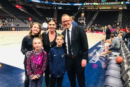 Quin Snyder and Amy Snyder Has Three Children
