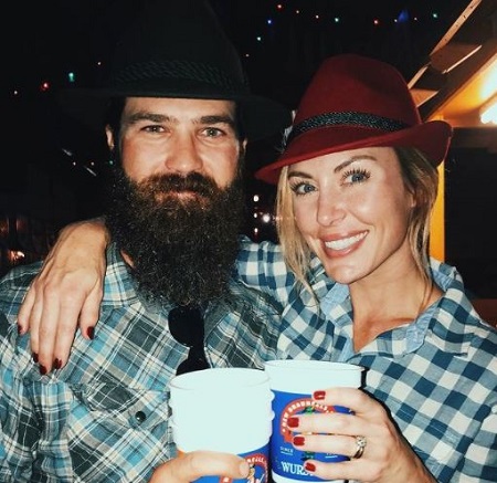 Image: Jep Robertson and his beloved wife, Jessica Robertson. Source: Instagram @jeprobertson