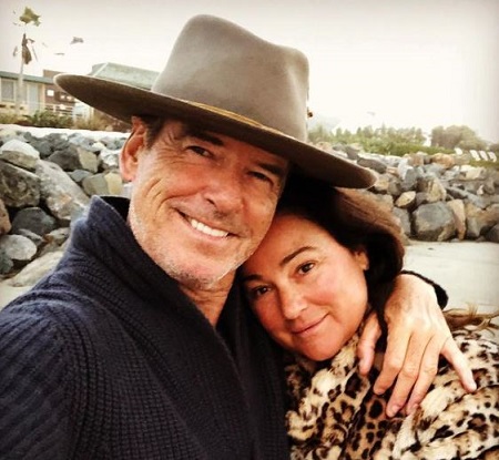  Pierce Brosnan and his wife Keely Shaye Smith are married since August 4, 2001