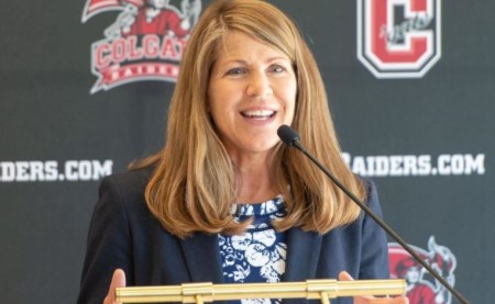 Kristen's mom, Kathy Taylor is a renowned women's lacrosse head coach.