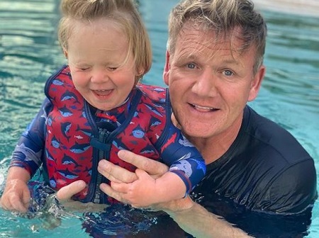 Oscar Ramsay is the fifth-born son of a famous British restaurateur, chef, TV presenter, author, Gordon Ramsay.