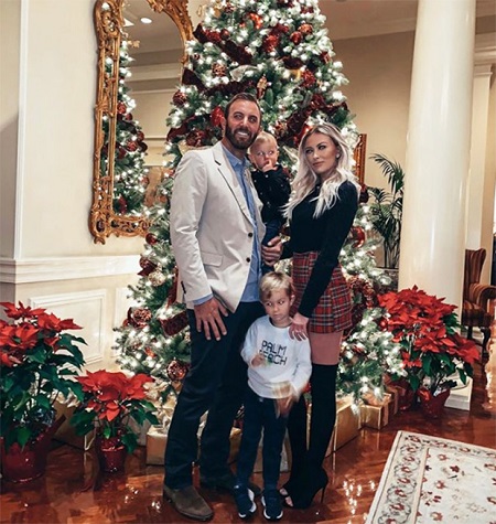 Paulina Gretzky and Dustin Johnson Have Two Sons, Tatum and River Johnson