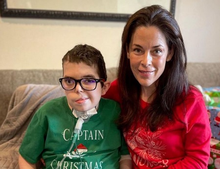  The reality star, Slade Smiley and his ex-love partner, Michelle Arroyo's (right) son, Grayson Smiley is fighting brain cancer.'