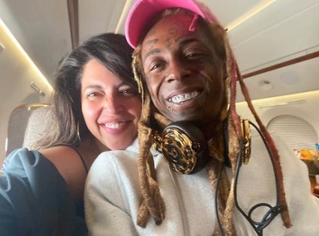 : The rapper Lil Wayne is dating his girlfriend Denise Bidot.