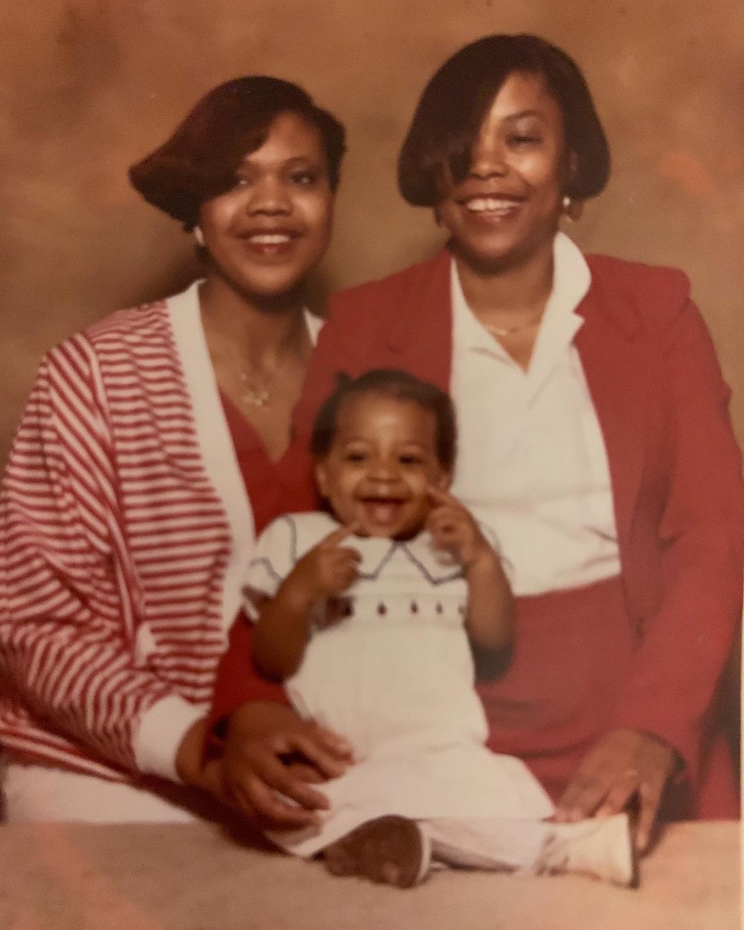 Bresha Webb with her mother and aunt.