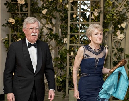 Gretchen Smith Bolton is married to John Bolton since 1986.