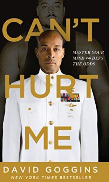 The cover of the book, 'Can't Hurt,' by David Goggins released on November 15, 2018.