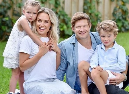 Lee Furlong and Shane Watson Has Two Children, William and Matilda Watson