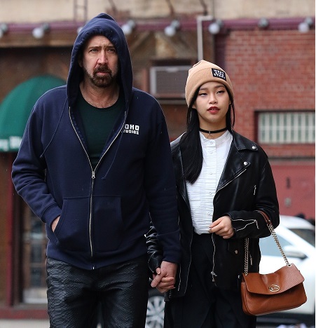 Riko Shibata and Nicolas Cage Were Engaged Via FaceTime in 2020