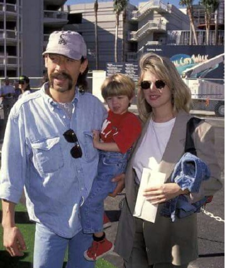 Alex Van Halen and Second Wife, Kelly Van Halen Along With Their Son, Aric Halen