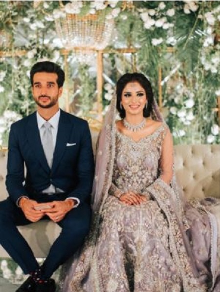 The Wedding Photo Of Zainab Abbas and Her Husband, Hamza Kardar