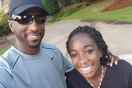 Malik Smiley's Father, Rickey Smiley and His Daughter, Aaryn Smiley