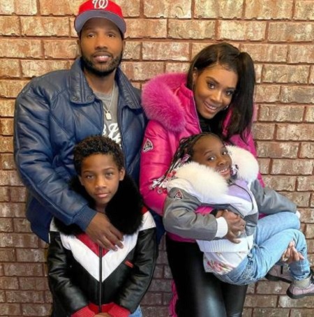 Mendeecees Harris With His Wife, Yandy Smith With Their Two Sons