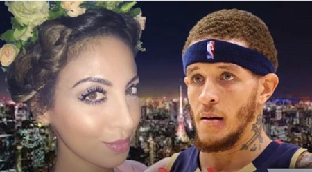  Delonte West and His First Wife, Kimberly Ashley Awad