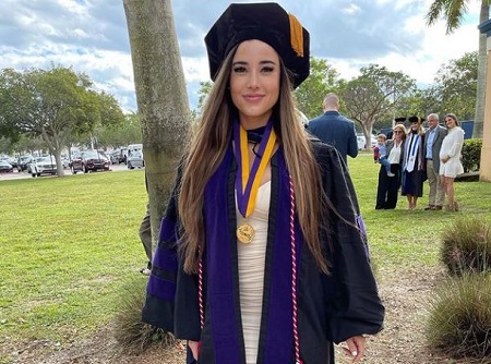  Angie Varona earned her JD (Doctor of Law) degree from St. Thomas University School of Law.