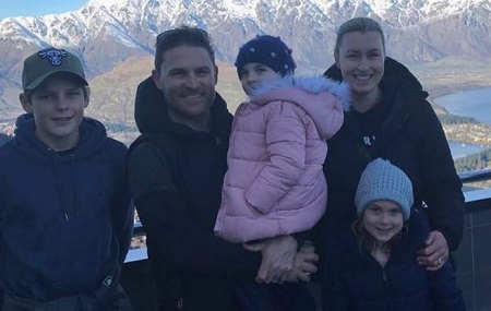 Ellissa and Brendon McCullum shared three kids, a son, Riley, and daughters, Evie, Maya McCullum, from their marital bond.