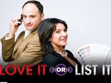 David Visentin And Hilary Farr On Hit Show Love It or List it! 