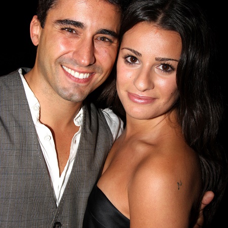 Lea Michele With Her Ex-Lover, John Lloyd Young