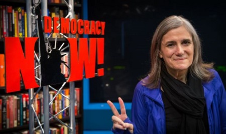 Democracy Now! host Amy Goodman was born on April 13, 1957.