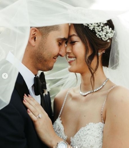 Michelle Wie and Jonnie West tied the wedding knot on August 10, 2019.