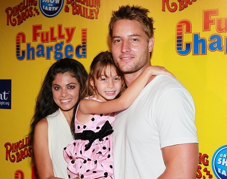 Lindsay Hartley and Justin Hartley With Their Daughter, Isabella Justice Hartley