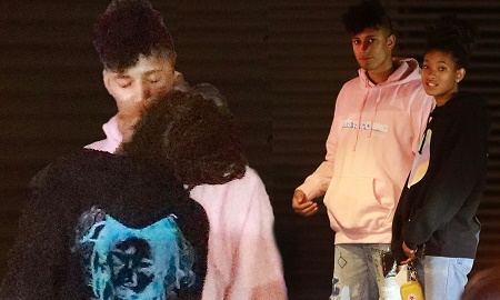 Willow Smith's Seen Kissing Her Boyfriend, Tyler Cole