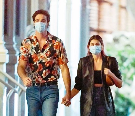 Kaia Gerber and Jacob Elordi Show Some PDA In New York City
