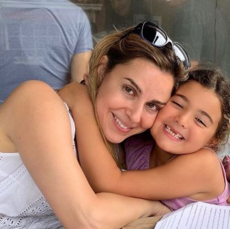 Cara Buono With Her Daughter, Esme Thum