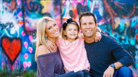 Britt Bailey and her husband, Colby Donaldson are spending quality time with their daughter, Brinley at Graffiti Park, Texas. How old is she now?