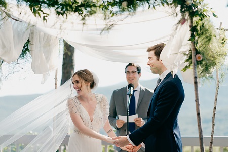 The Wedding Picture Of Annamarie Tendler and John Mulaney 