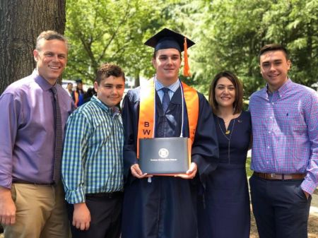 Maribel Perez Wadsworth and her husband, Scott Wadsworth at their oldest son's graduation day along with their other sons. How is Maribel's married life going with Scott?
