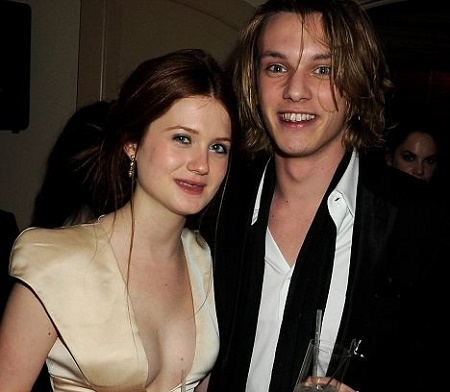 Jamie Campbell Bower and His Former Fiance, Bonnie Wright